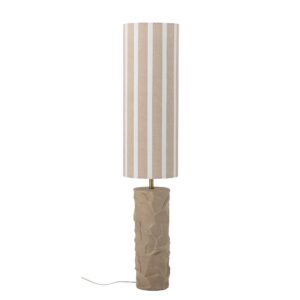 Bloomingville - Jani Gulvlampe, Natur, Stentøj - Ø24 Ã H114 cm
